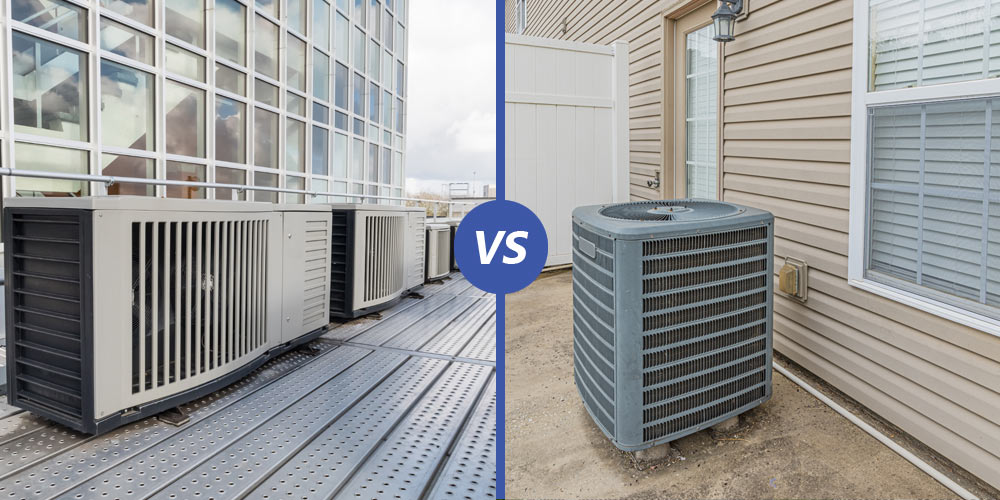 The Main Differences Between Commercial & Residential HVAC
